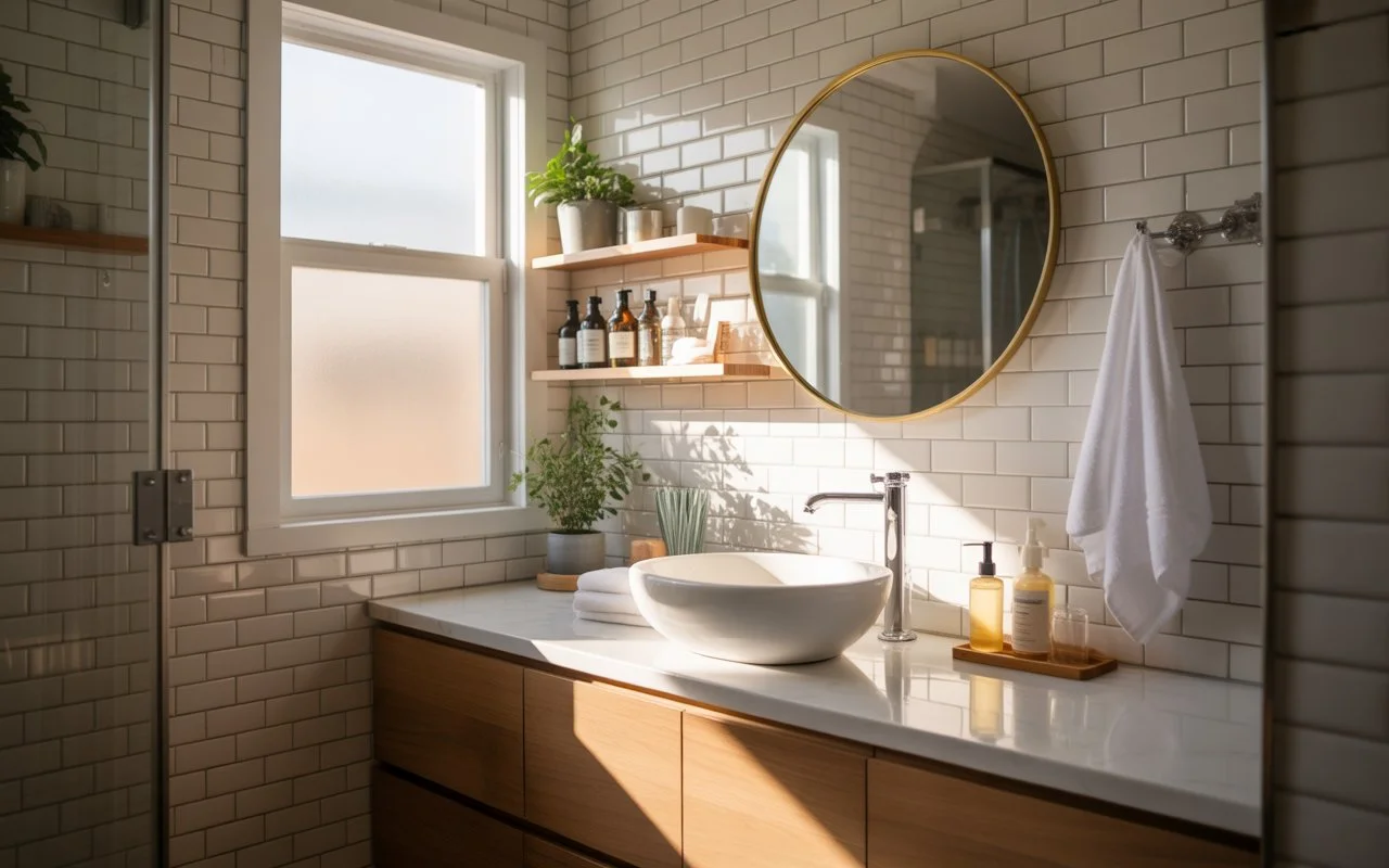 Read more about the article 11 Beautiful Small Bathroom Decor Ideas for a Clean & Organized Look