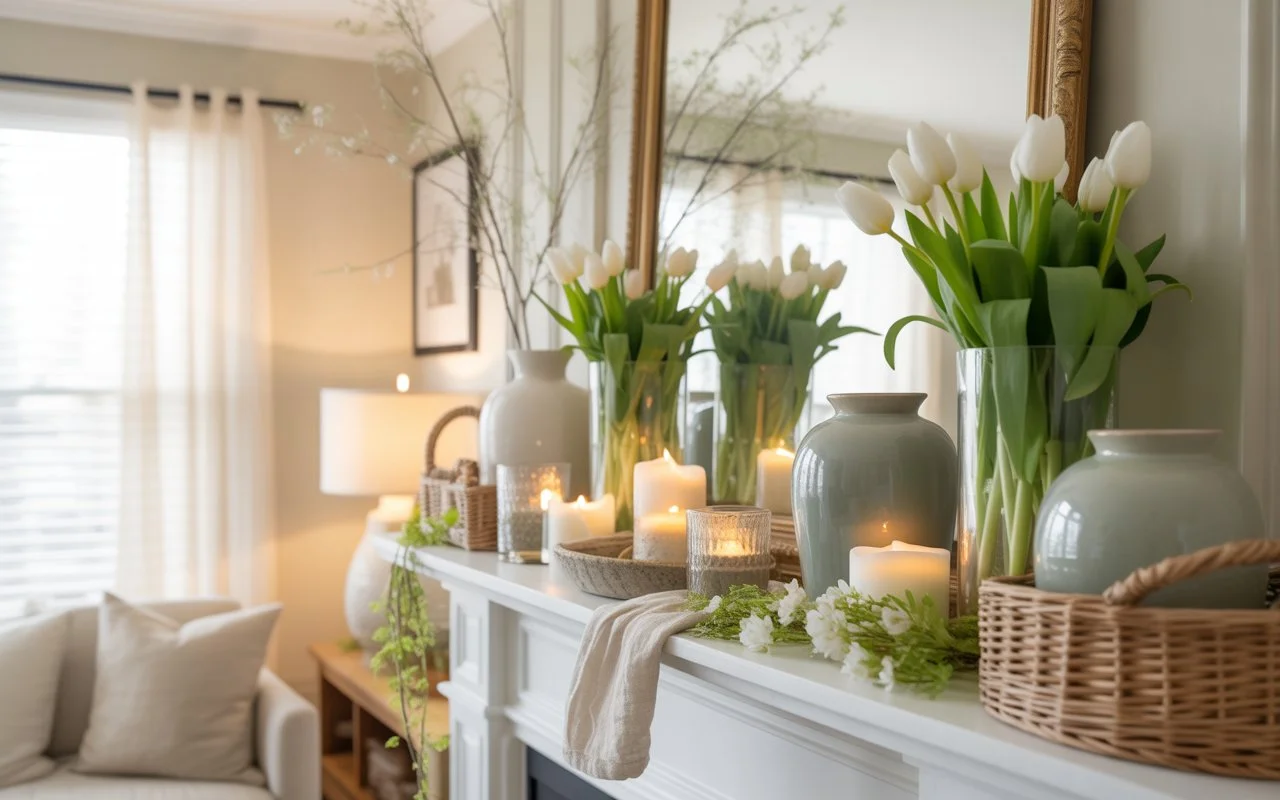 You are currently viewing 12 Stunning Spring Mantel Decor Ideas You’ll Want to Copy This Season