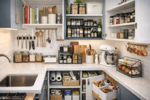 Read more about the article 7 Small Kitchen Organization Hacks That Will Instantly Create More Space