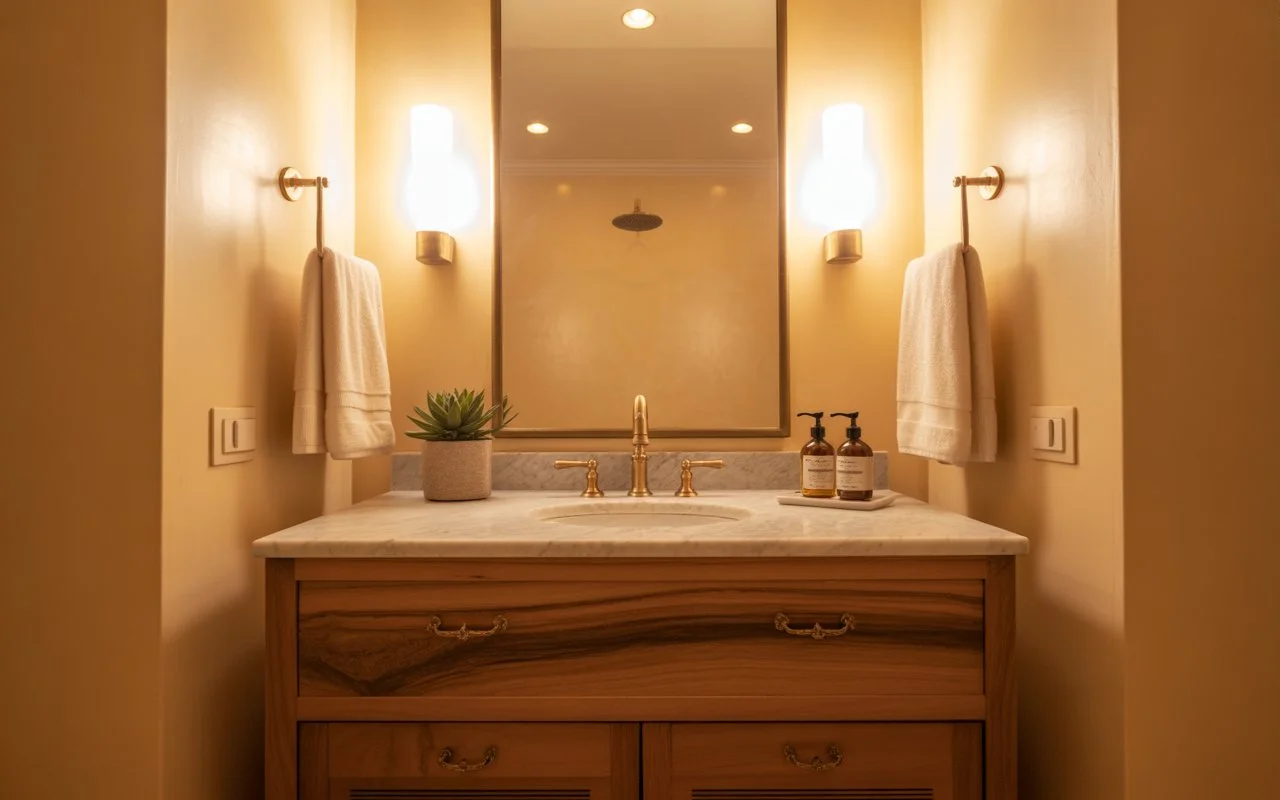 You are currently viewing 12 Bathroom Paint Colors That Feel Instantly Luxurious (On Any Budget!)