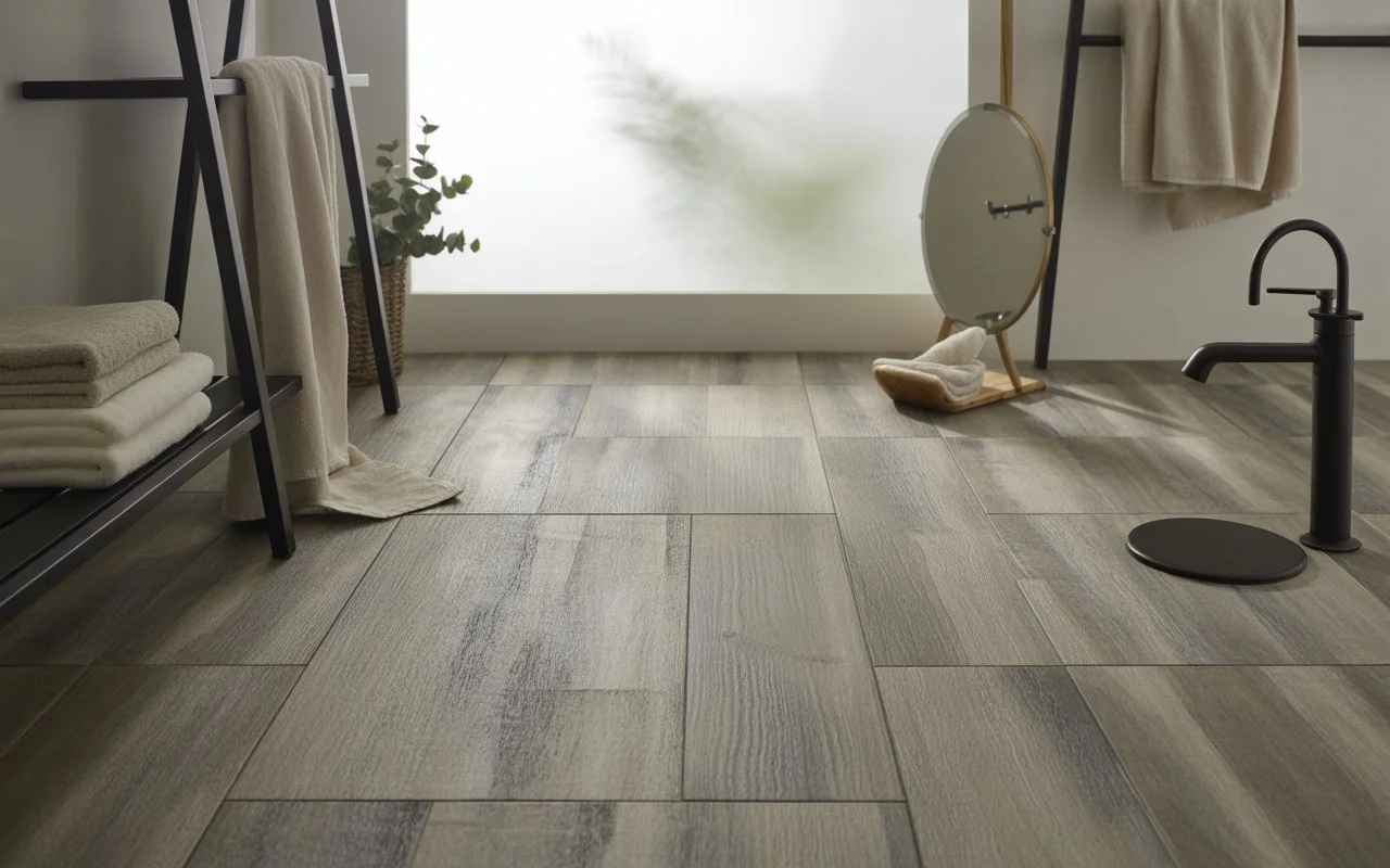 Read more about the article 12 Stunning Wood-Look Bathroom Floors That Feel Like a Spa Retreat